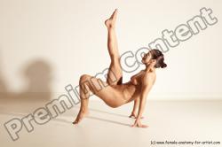 Modern Aerobic reference poses of Estera